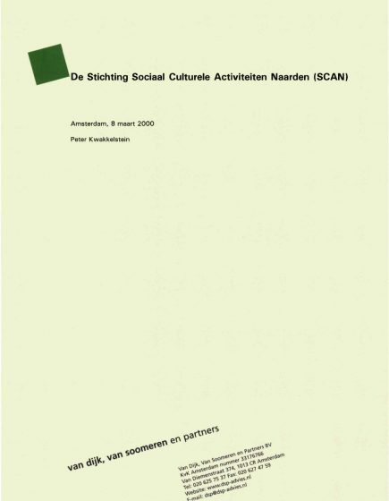 De Stichting Sociaal Culturele Activiteiten Naarden (SCAN) – De Stichting Sociaal Culturele Activiteiten Naarden (SCAN)