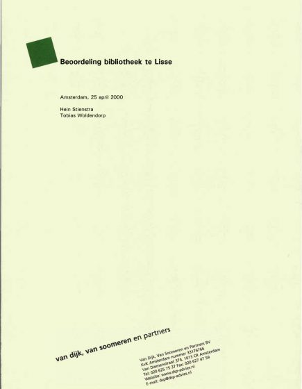 Beoordeling bibliotheek te Lisse – Beoordeling bibliotheek te Lisse