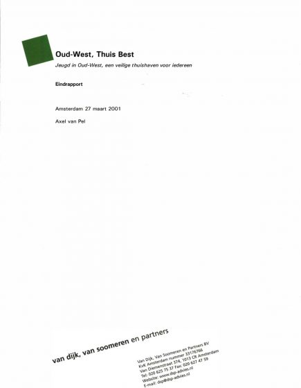 Oud– West, Thuis Best – Oud– West, Thuis Best