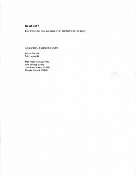 In of uit? – In of uit?