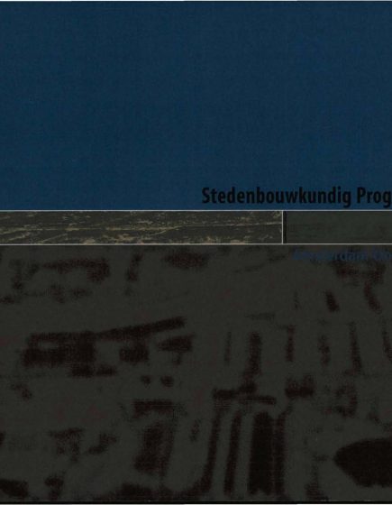 Stedenbouwkundig Programma van Eisen – Stedenbouwkundig Programma van Eisen