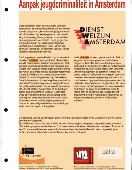 Aanpak jeugdcriminaliteit in Amsterdam – Aanpak jeugdcriminaliteit in Amsterdam