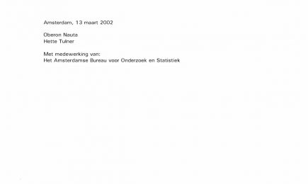 Leefbaarheidsmonitor ZuiderAmstel 2001 – Leefbaarheidsmonitor ZuiderAmstel 2001