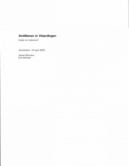 Antillianen in Vlaardingen – Antillianen in Vlaardingen