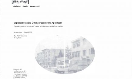 Exploitatiestudie Omnizorgcentrum Apeldoorn – Exploitatiestudie Omnizorgcentrum Apeldoorn