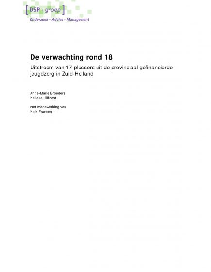 De verwachting rond 18 – De verwachting rond 18