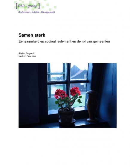 Eenzaamheid en sociaal isolement: de rol van gemeenten