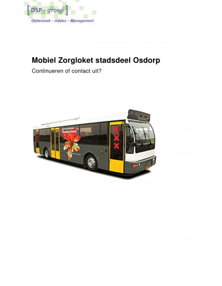 Mobiel Zorgloket stadsdeel Osdorp