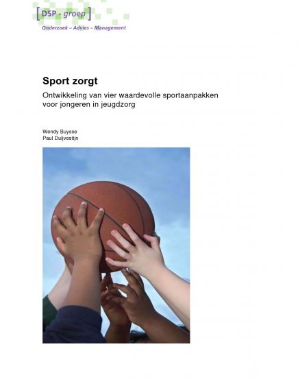 Sportaanpakken voor jongeren in jeugdzorg