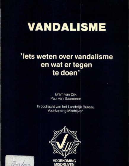 Vandalisme – Iets weten over vandalisme en wat er tegen te doen