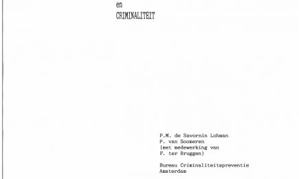 Ruimtelijke Planning en Criminaliteit – Ruimtelijke Planning en Criminaliteit