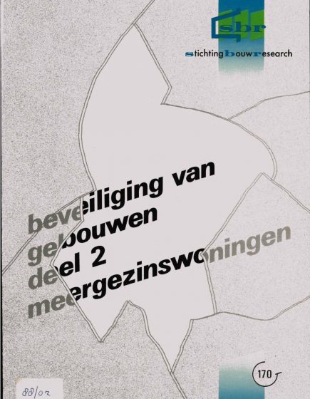Beveiliging van gebouwen – Deel 2: Meergezinswoningen (1988)