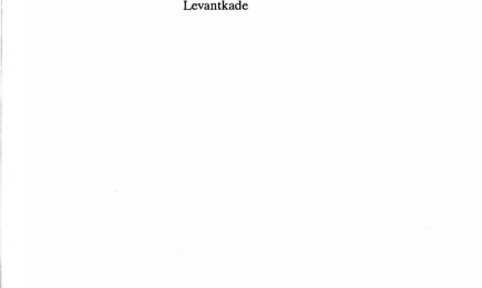 Advies woongebouw Levantkade – Advies woongebouw Levantkade
