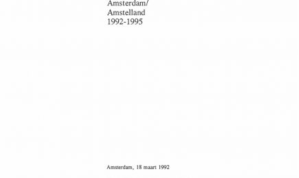 Bedrijfsplan Bureau Halt Amsterdam/Amstelland 1992-1995 – Bedrijfsplan Bureau Halt Amsterdam/Amstelland 1992-1995