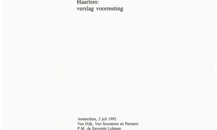 Onderzoek jongeren en criminaliteit in Haarlem: verslag voormeting – Onderzoek jongeren en criminaliteit in Haarlem: verslag voormeting
