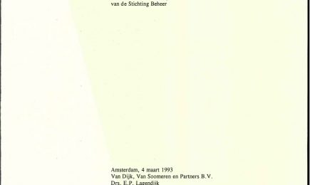 Zelf doen … Evaluatie van het Werkplan 1992 van de Stichting Beheer – Zelf doen … Evaluatie van het Werkplan 1992 van de Stichting Beheer