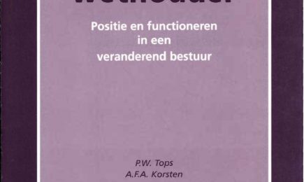 `De Wethouder en sociale vernieuwing o.g.’ – `De Wethouder en sociale vernieuwing o.g.’