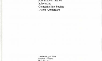Advisering publieksdeel nieuwe huisvesting Gemeentelijke Sociale Dienst Amsterdam – Advisering publieksdeel nieuwe huisvesting Gemeentelijke Sociale Dienst Amsterdam