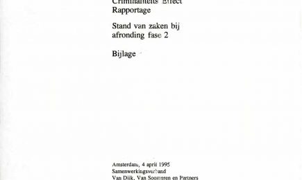 Instrumentontwikkeling Criminaliteits Effect Rapportage – Instrumentontwikkeling Criminaliteits Effect Rapportage