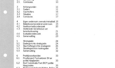 Overvalcriminaliteit, Hoofdstuk 8 Basisboek Criminaliteitspreventie
