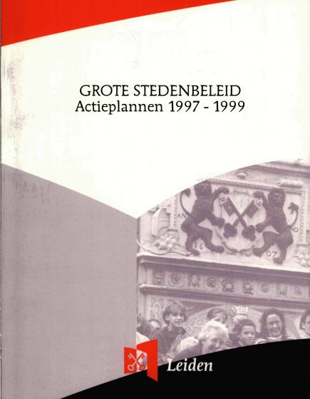 Grote Stedenbeleid, Actieplannen 1997 1999 – Grote Stedenbeleid, Actieplannen 1997 1999