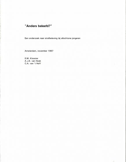 Anders beleefd? – Anders beleefd?