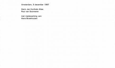 Scenario’s voor ondergrondse bouwwerken. Eindrapportage van de taakgroep scenario’s. – Scenario’s voor ondergrondse bouwwerken. Eindrapportage van de taakgroep scenario’s.