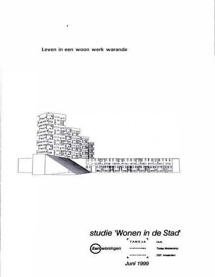 Leven in een woon werk warande. Studie ‘Wonen in de Stad’ – Leven in een woon werk warande. Studie ‘Wonen in de Stad’