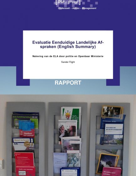 Evaluatie Eenduidige Landelijke Afspraken – English summary