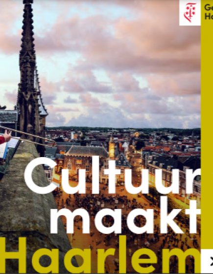 Cultuur maakt Haarlem – Cultuurplan 2022 – 2028