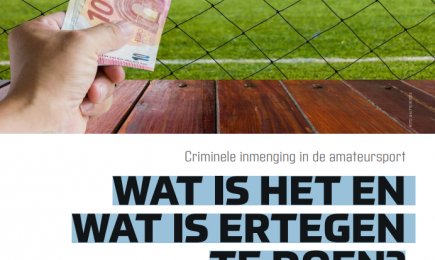 Artikel ‘Criminele inmenging in de amateursport – Wat is het en wat is er tegen te doen?